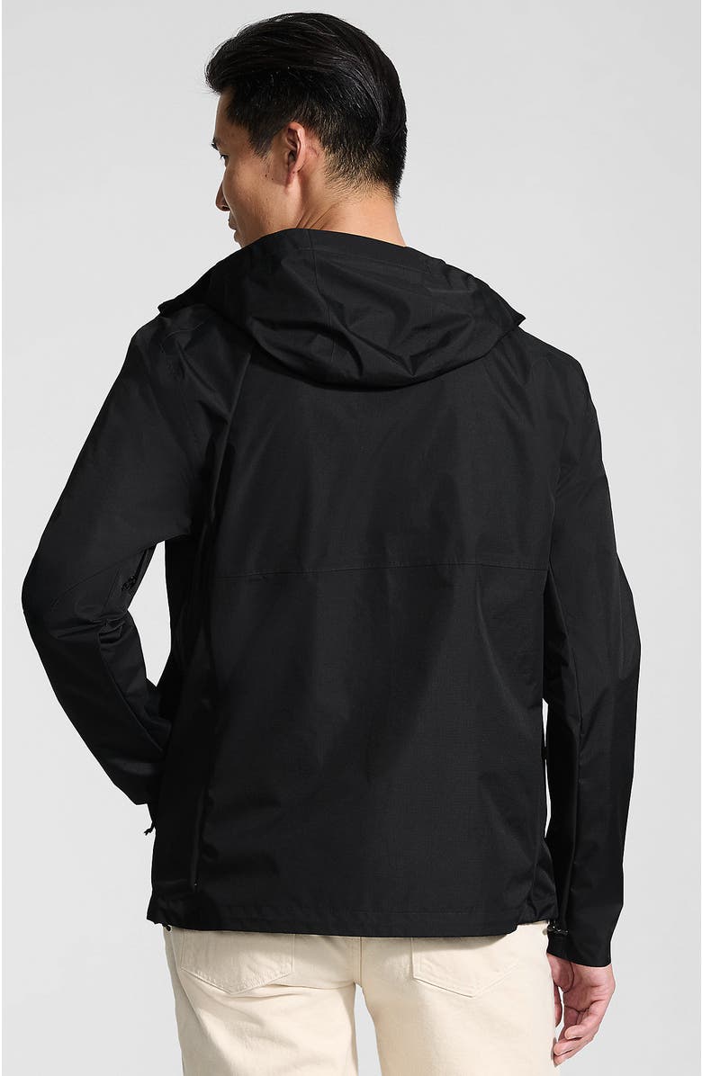 Lands' End Waterproof Raincoat, Alternate, color, True Black