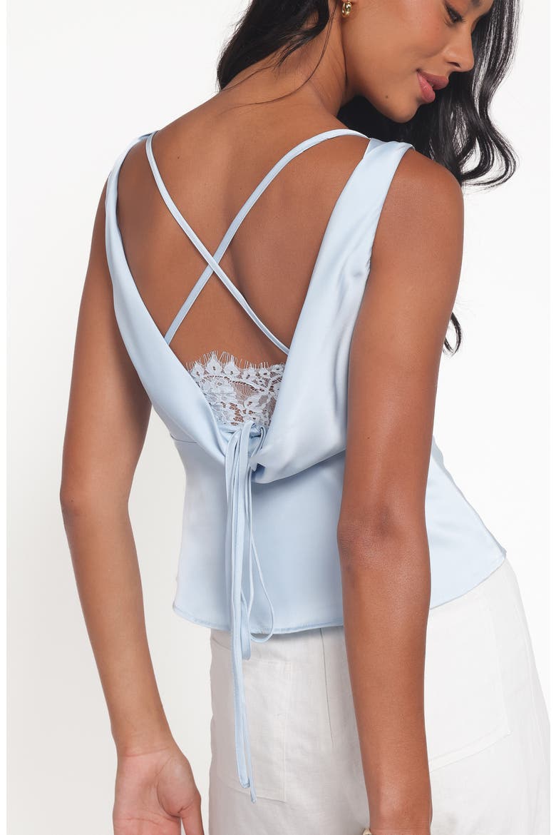 Wynn Sleeveless Top, Alternate, color, BLUE