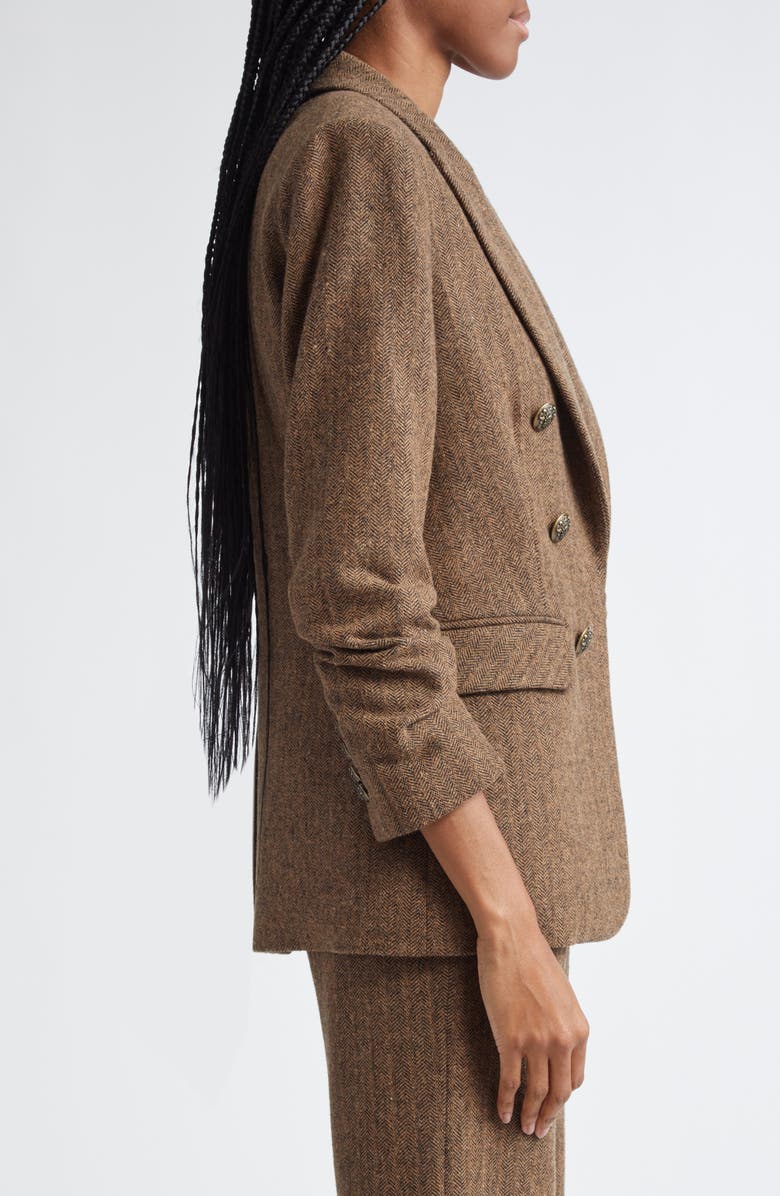 Veronica Beard Beacon Herringbone Dickey Jacket, Alternate, color, 
