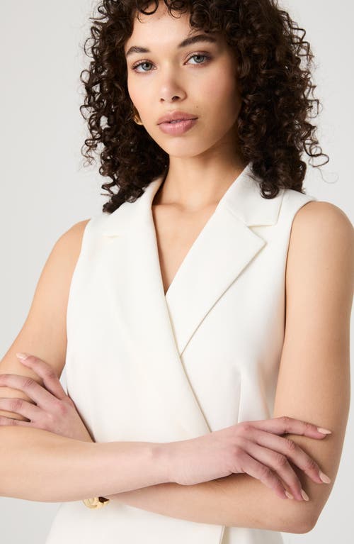 French Connection Whisper Sleeveless Double Breasted Blazer Minidress