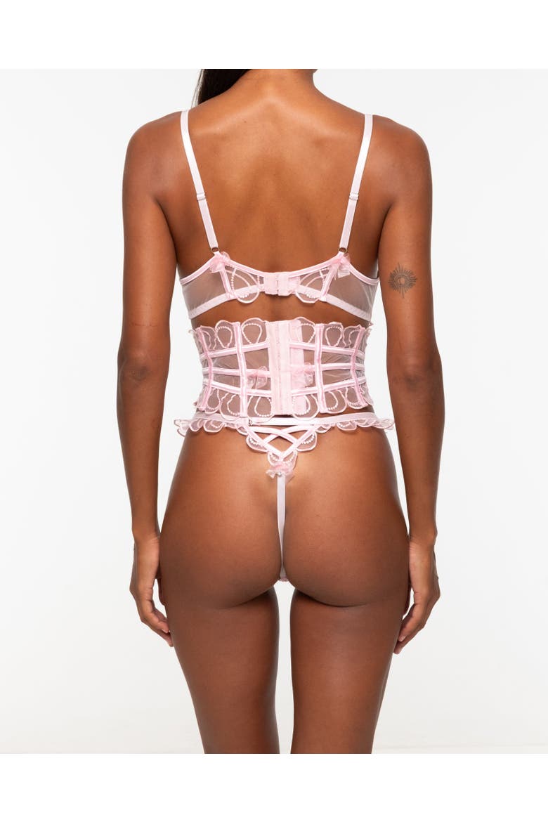 Pippa Pink Corset, Alternate, color, Pink
