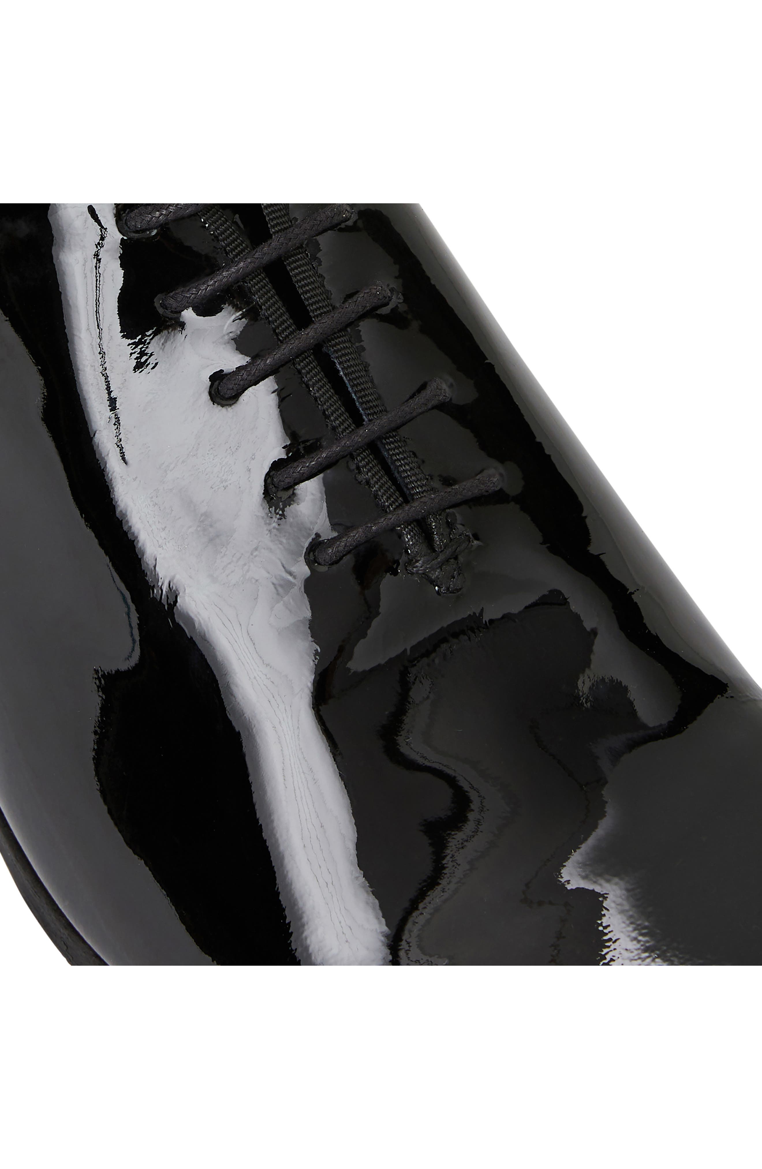 Bruno Magli Naso Oxford, Alternate, color, Black Patent