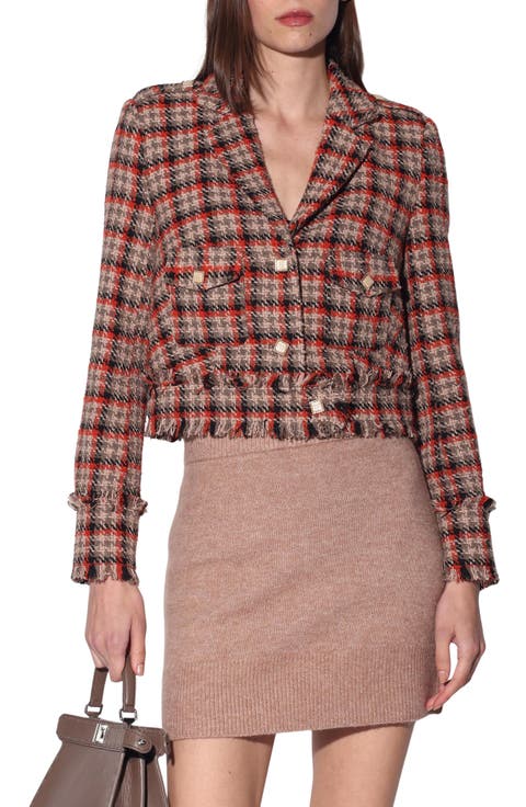 Rochelle Plaid Jacket