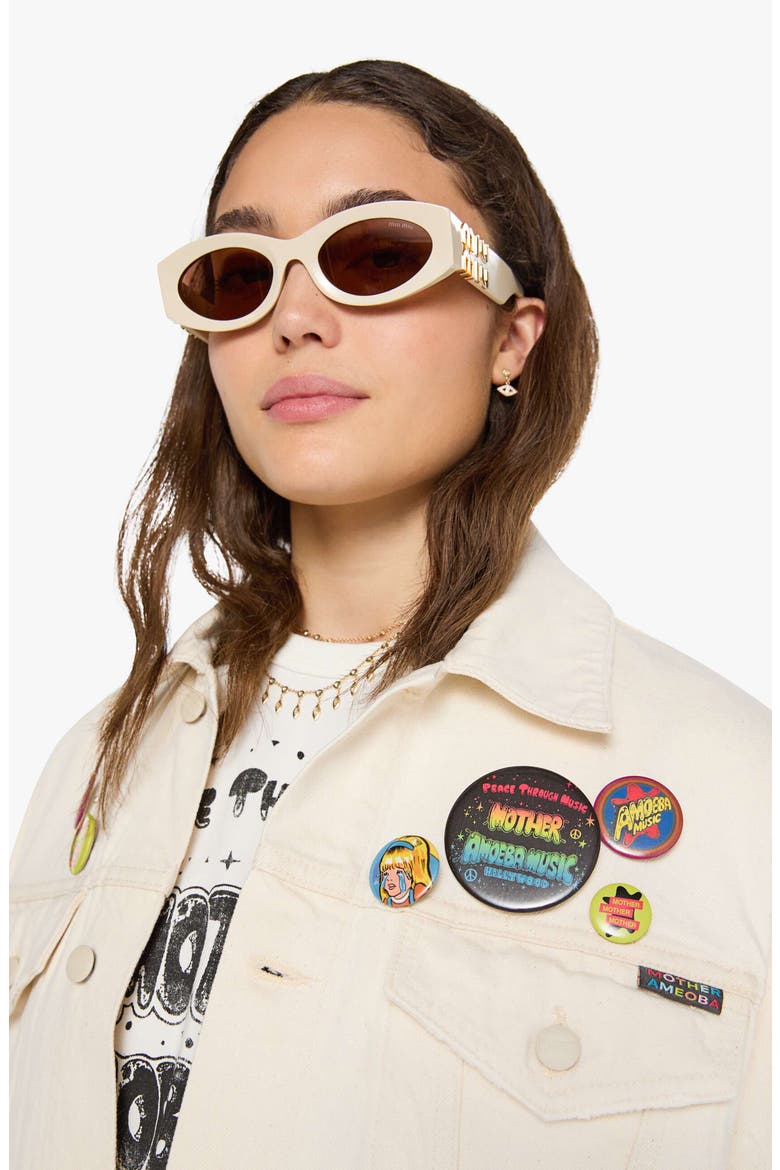 The Drifter Denim Jacket, Alternate, color, NATURAL SELECTION
