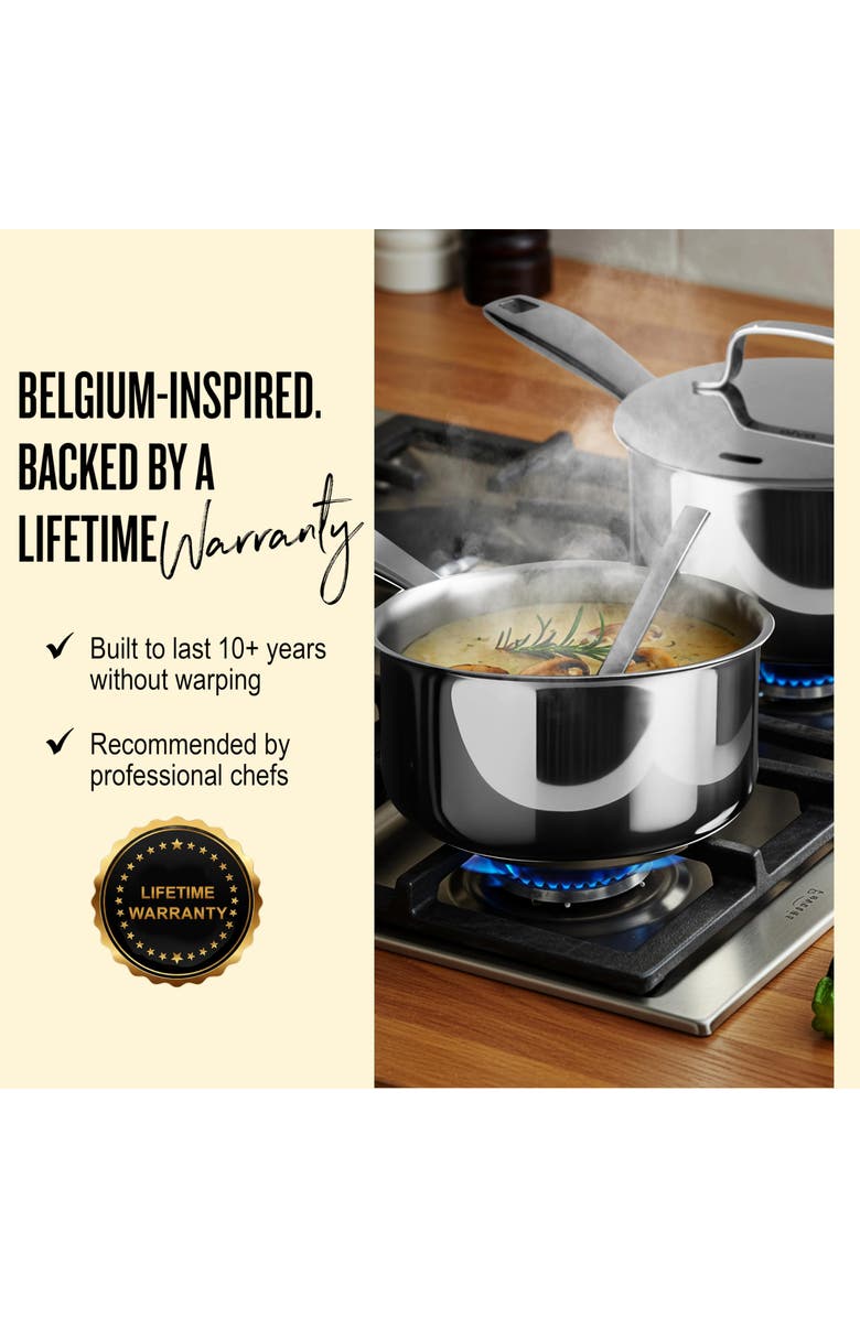 Alva Maestro 3 Piece Ceramic Nonstick Cookware Set, Alternate, color, 11-Piece Set