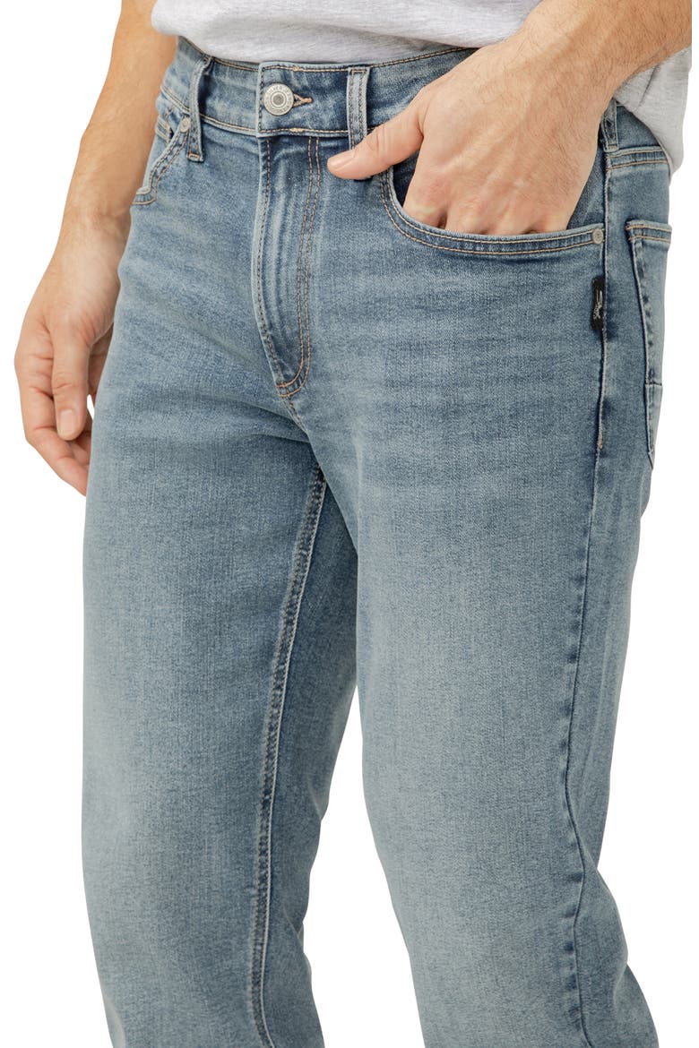 Eddie Athletic Fit Tapered Jeans, Alternate, color, CLIFTON