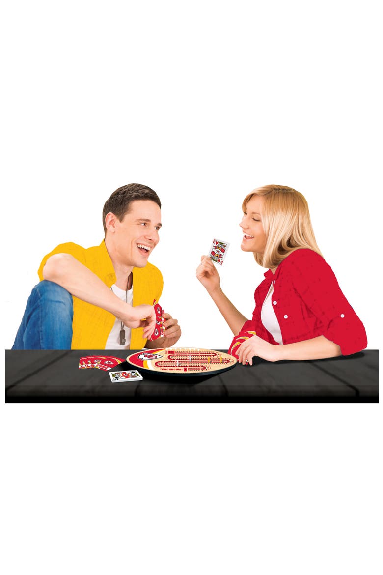 Kansas City Chiefs Cribbage, Alternate, color, Multicolor
