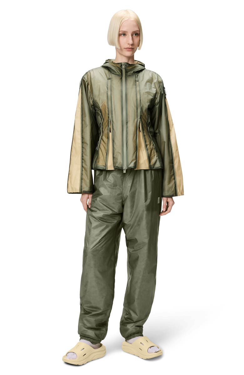 Rains Kauto Vision Waterproof Insulated Curve Jacket, Alternate, color, 