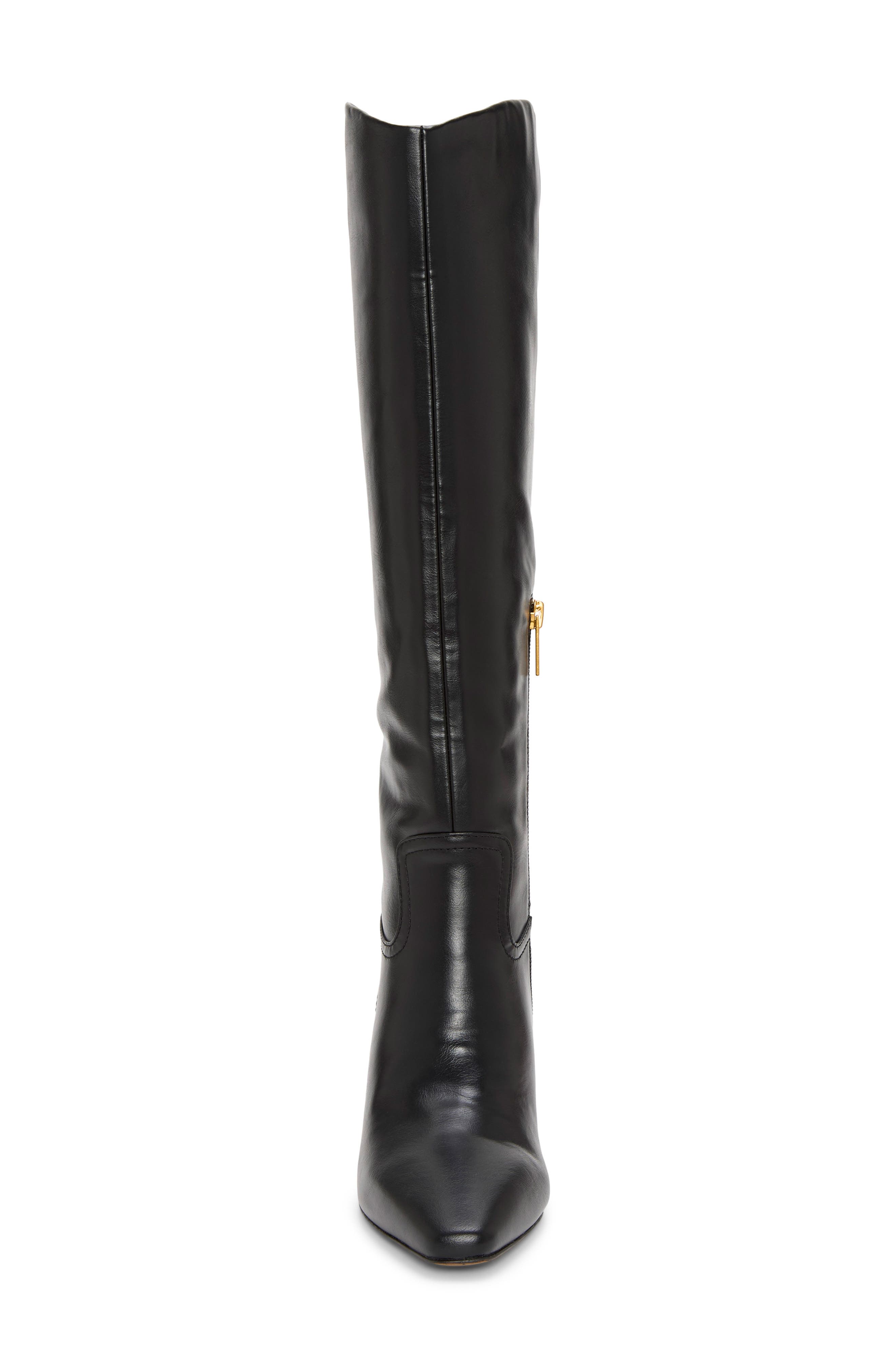 Vince Camuto Cristen Knee High Boot, Alternate, color, Black Suave Calf Pu