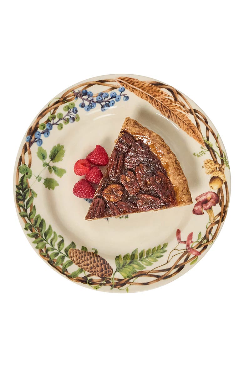 Forest Walk Stag Dessert/Salad Plate, Alternate, color, CAFE AU LAIT