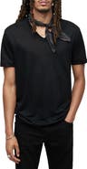 John Varvatos Wooster Slim Fit Linen T-Shirt