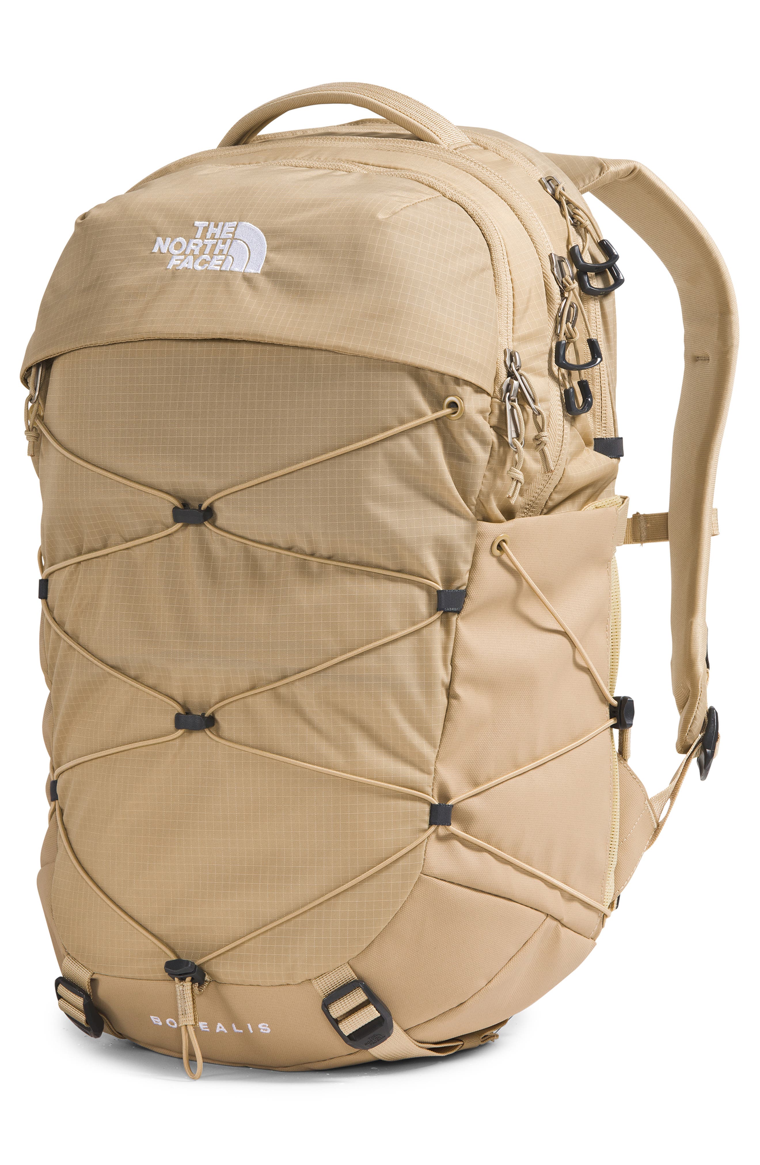The North Face Borealis Water Repellent Backpack, Alternate, color, Khaki Stone