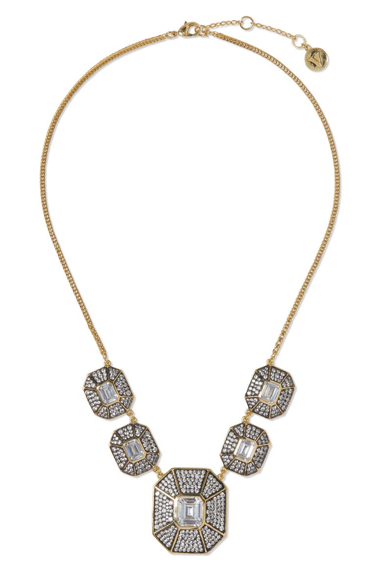 Statement Necklace, Main, color, GOLD