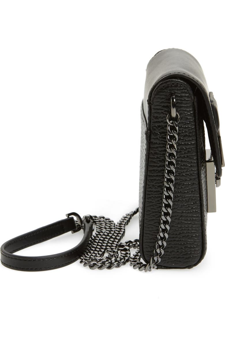 Ted Baker London 'Small Luggage Lock - Maj' Leather Crossbody Bag, Alternate, color,