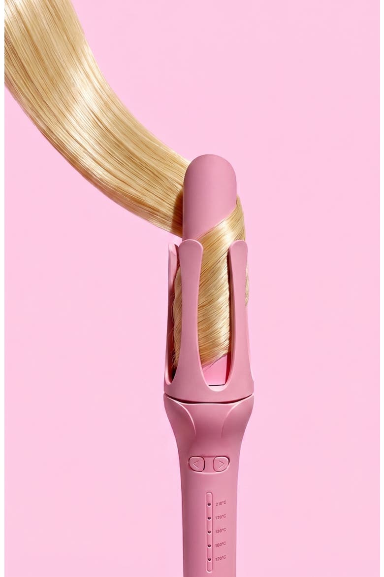 Auto Curl Tong, Alternate, color, PINK