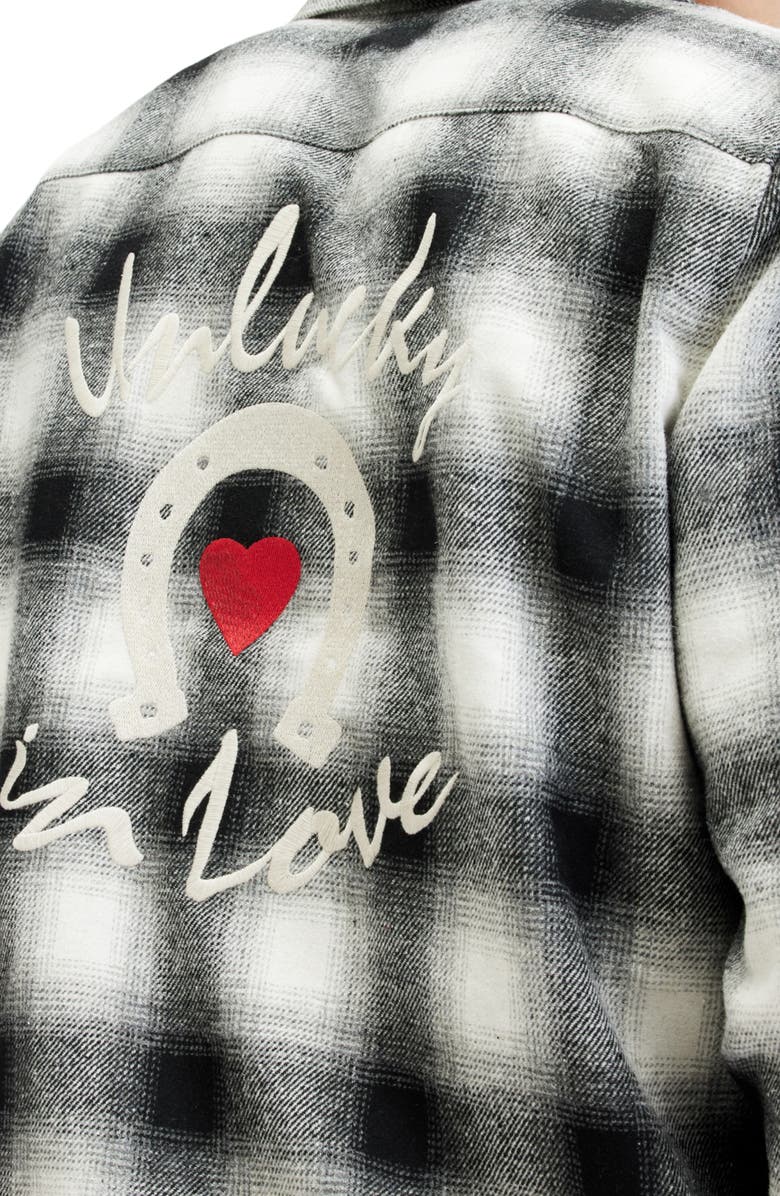 AllSaints Fortunado Plaid Relaxed Fit Button-Up Shirt, Alternate, color,