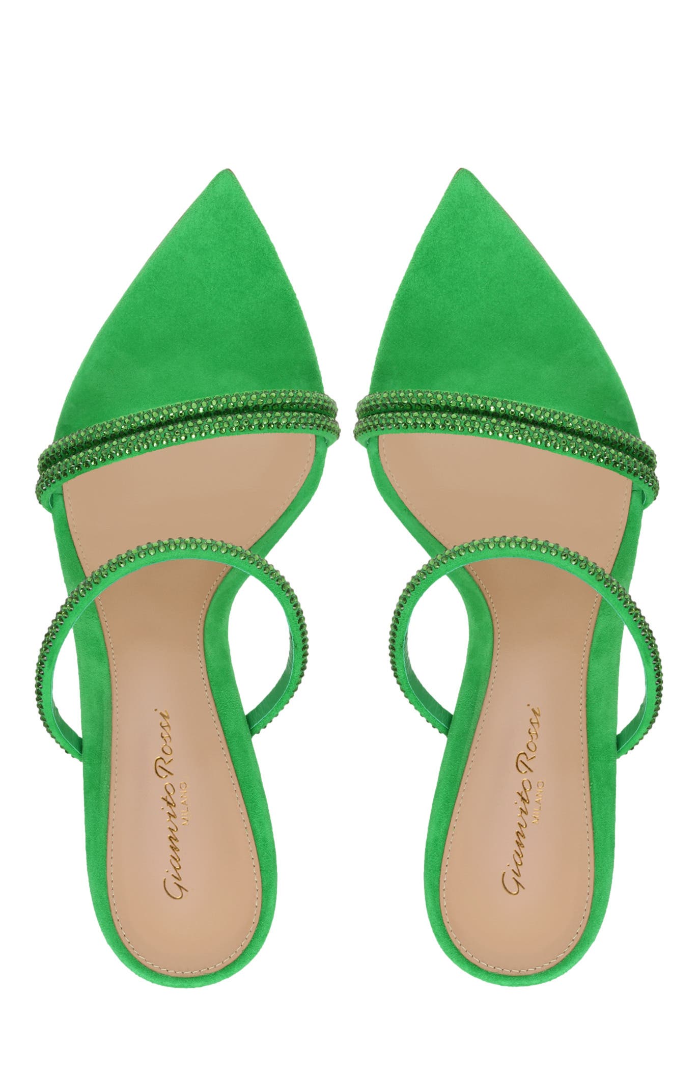 Gianvito Rossi Cannes Mules, Alternate, color, 