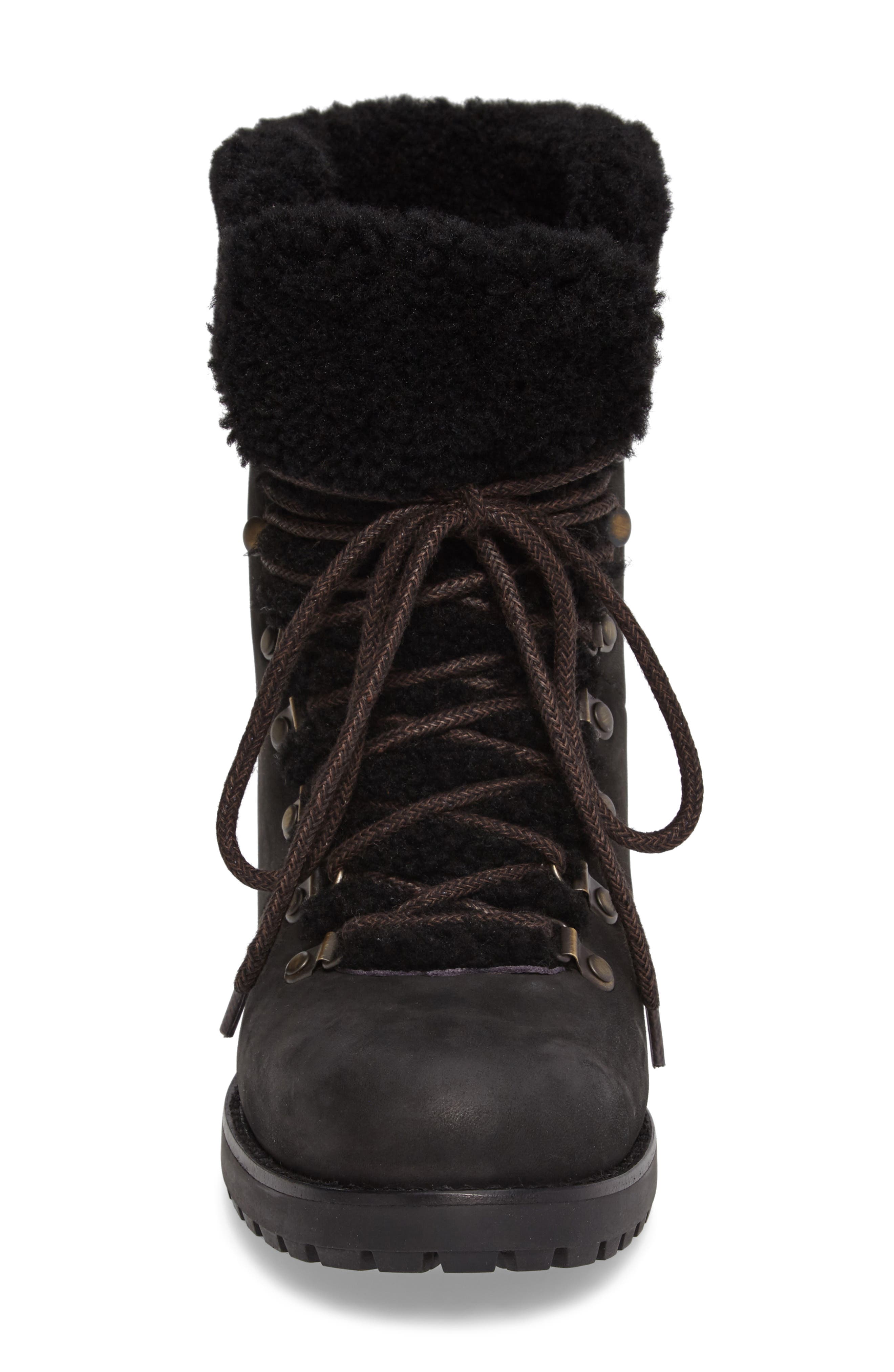 UGG<sup>®</sup> Fraser Genuine Shearling Water Resistant Boot, Alternate, color, 