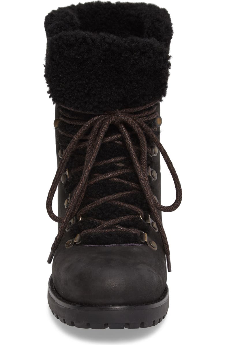 UGG<sup>®</sup> Fraser Genuine Shearling Water Resistant Boot, Alternate, color,