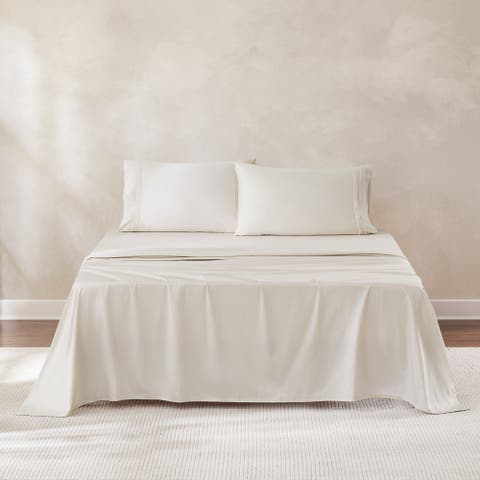 Pleat Cotton Sheet Set