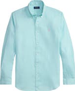 Polo Ralph Lauren Classic Fit Linen Button-Down Shirt