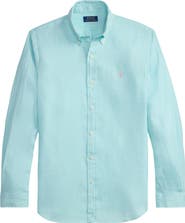 Polo Ralph Lauren Classic Fit Linen Button-Down Shirt