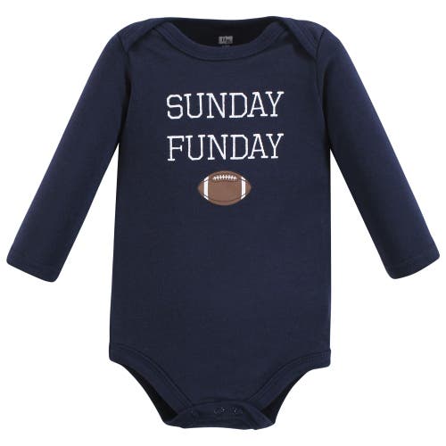 Hudson Baby Cotton Long-sleeve Bodysuits 7-pack In Multi