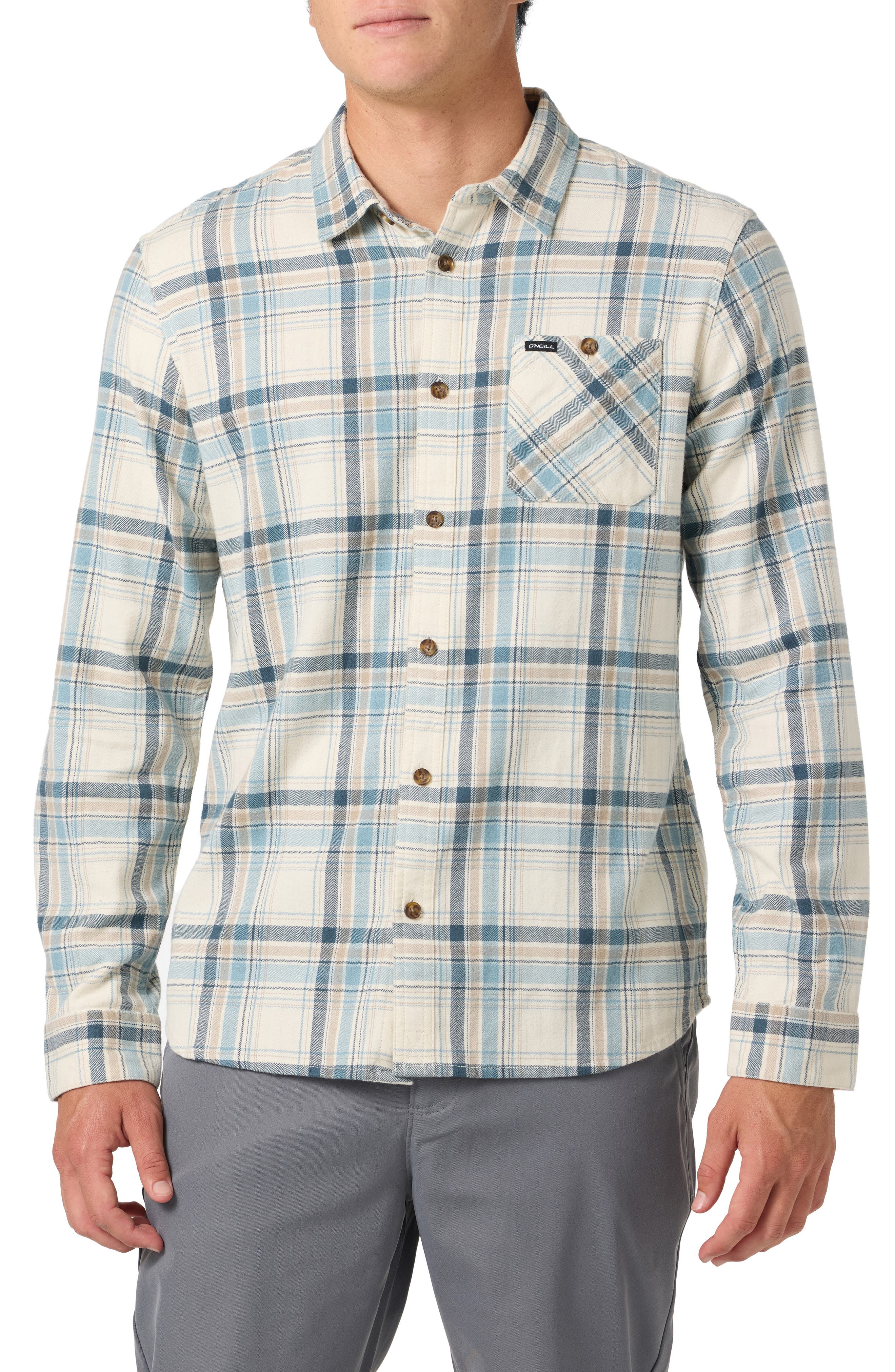 Redmond Plaid Flannel Button-Up Shirt