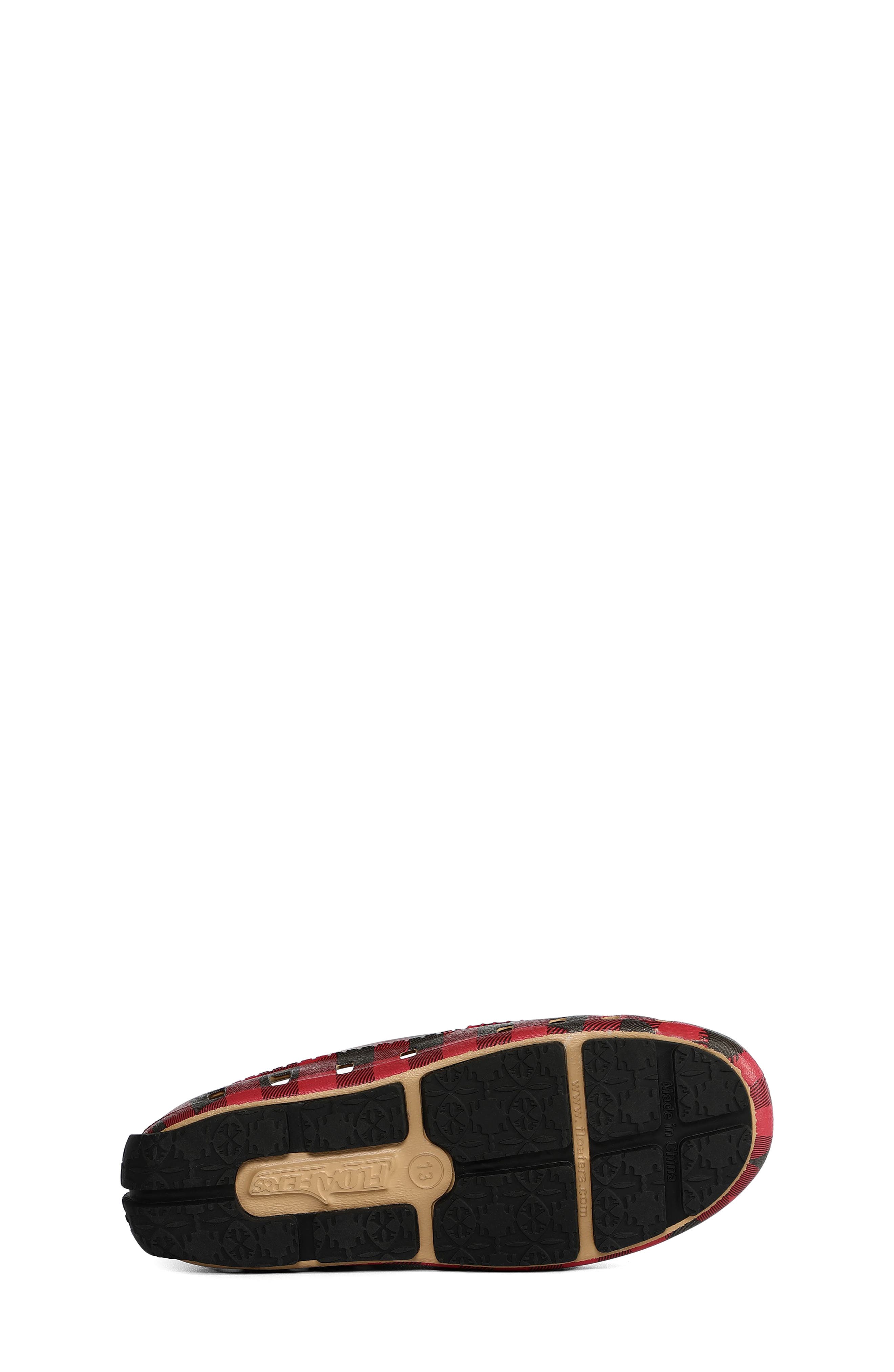 Kids' Prodigy Driver Slip-On, Alternate, color, RED TARTAN PLAID