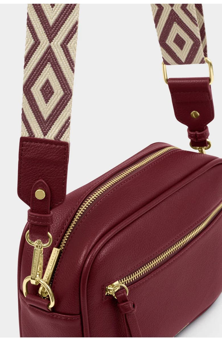 Katie Loxton Hallie Crossbody Bag in Cherry, Alternate, color,