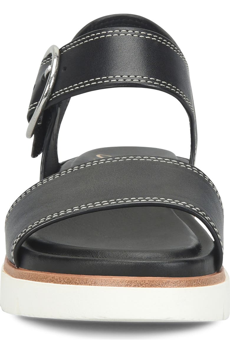 Söfft Gweneth Ankle Strap Platform Sandal, Alternate, color, Black