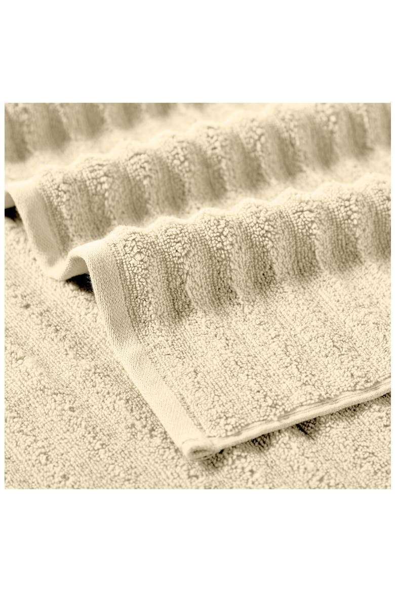 Luxury Spa Collection Wavy Quick Dry 6-Piece Towel Set - Ivory, Alternate, color, ivory