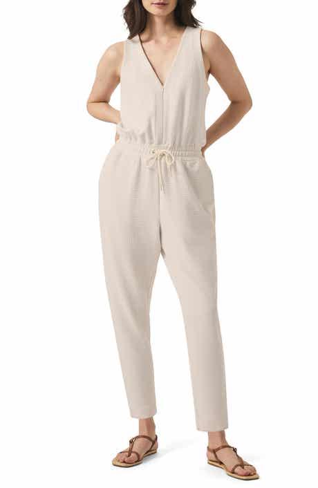 Splendid Waffle Scuba Knit Jumpsuit