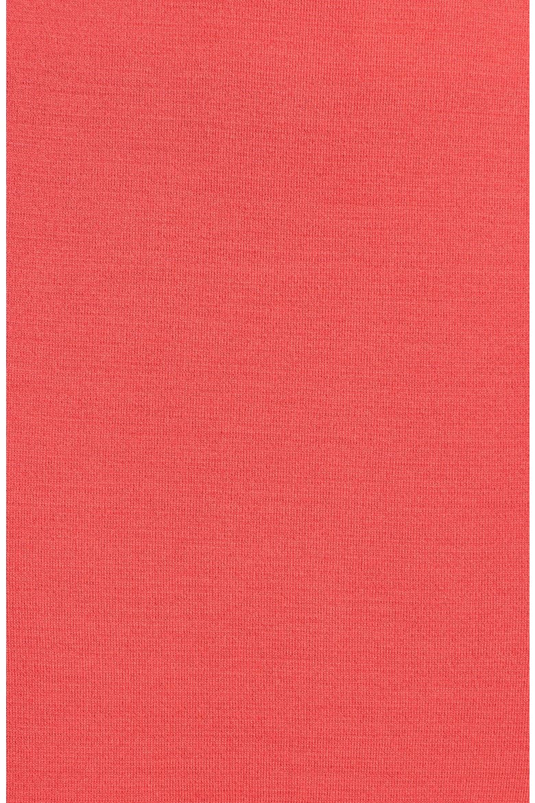 Flounce Hem Milano Knit Pencil Skirt, Alternate, color, HIBISCUS