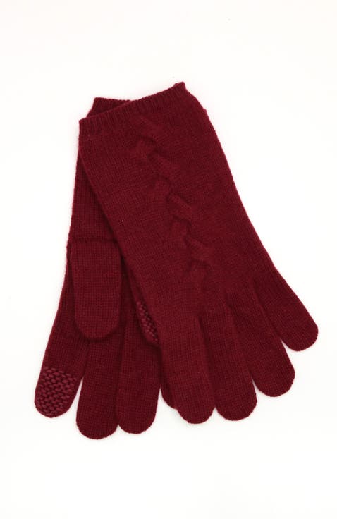 Cashmere tech gloves