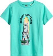 Boardies Kids' Island Elders Cotton Graphic T-Shirt