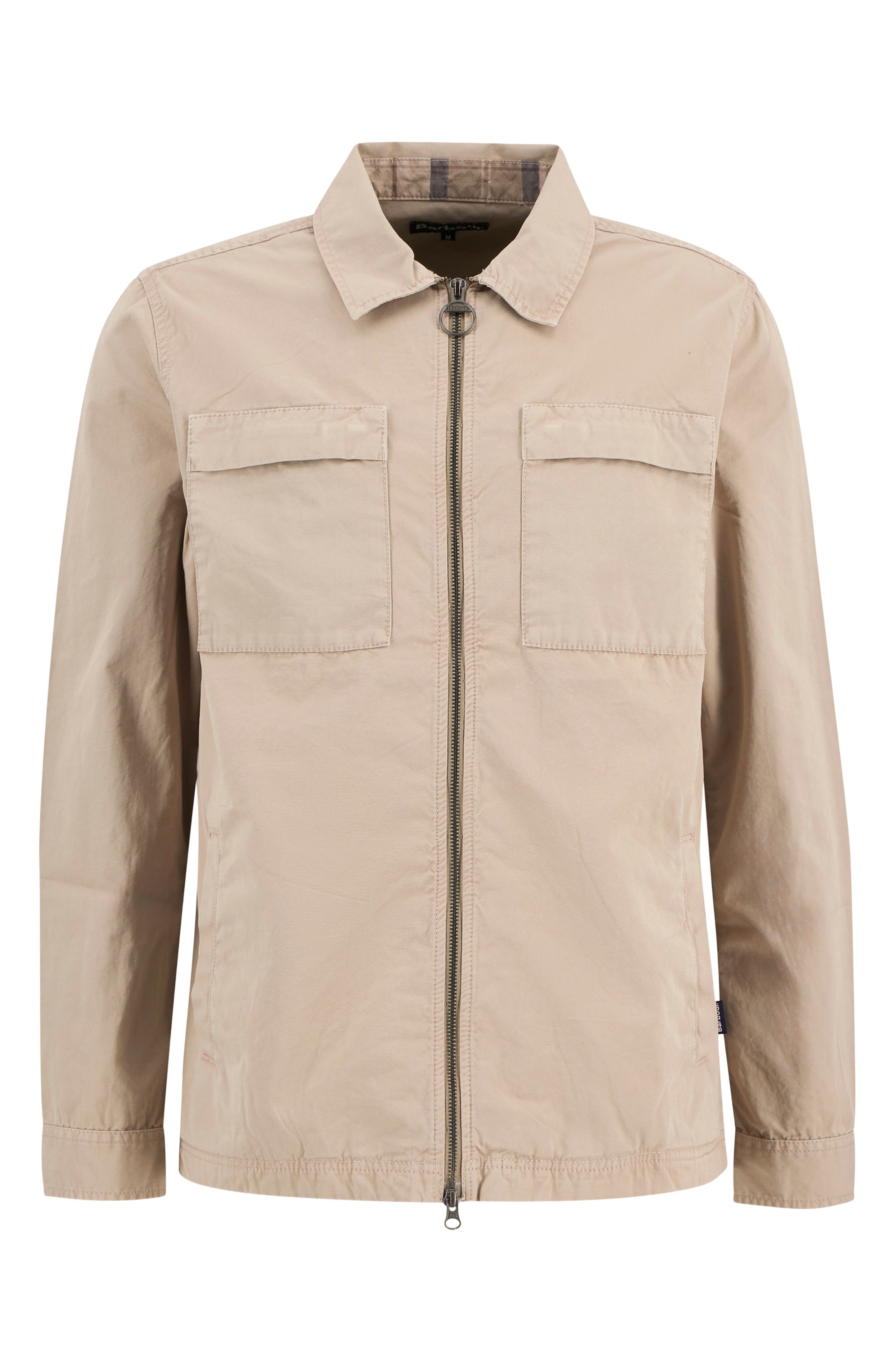 Barbour Glendale Zip Overshirt (Men) | Nordstrom
