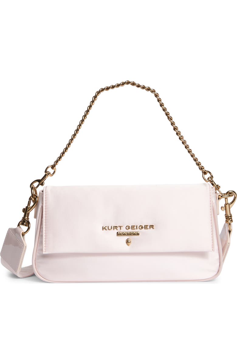 Kurt Geiger London Portobello Flap Crossbody Bag, Alternate, color, Pale Pink