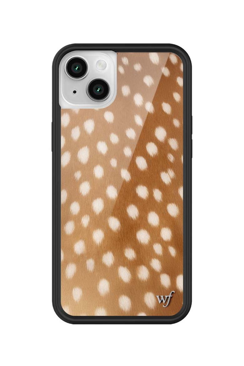 Fawn iPhone Case, Alternate, color, Brown