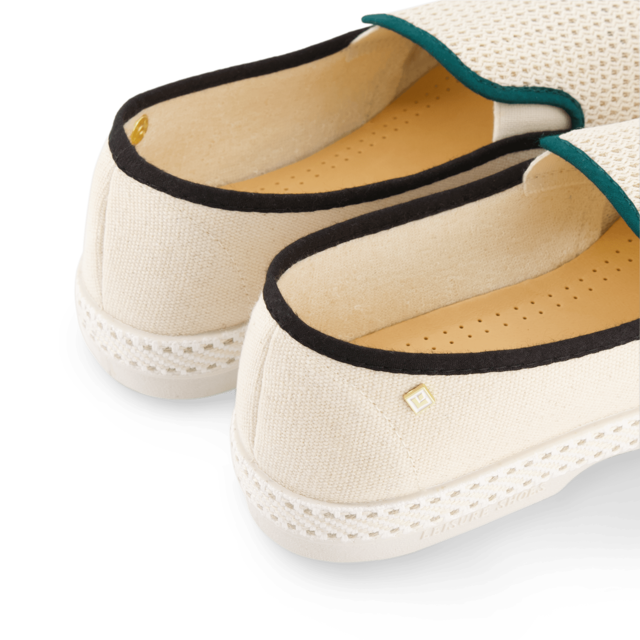 Rivieras Cotton Canvas & Mesh Slip-On Loafer, Alternate, color, Cream