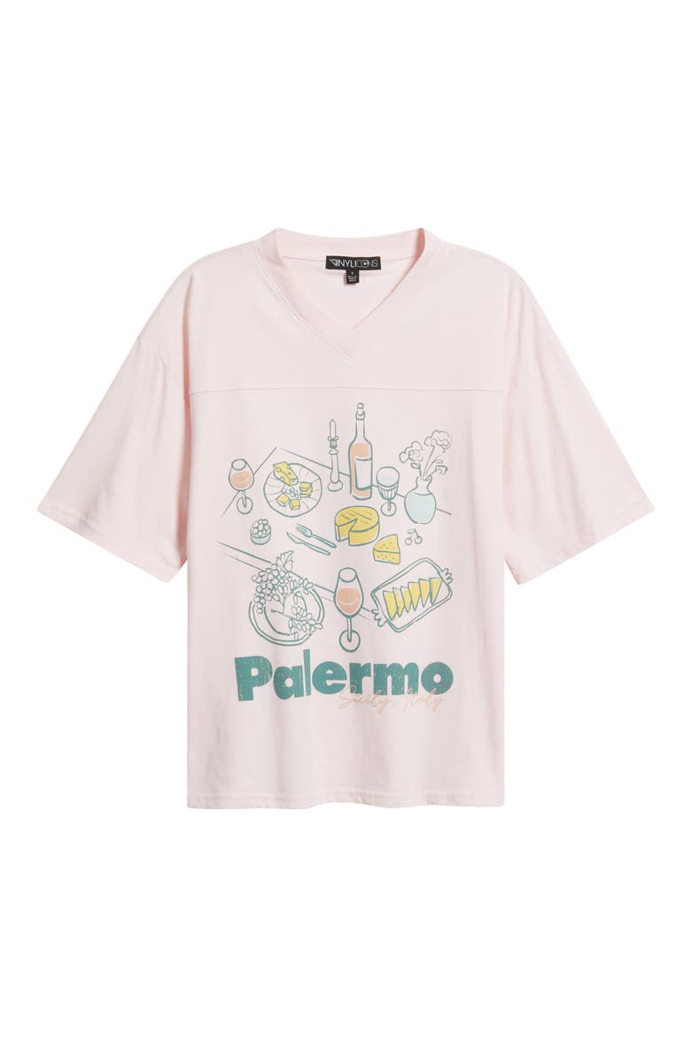 Palmero Graphic T-Shirt, Alternate, color, PINK