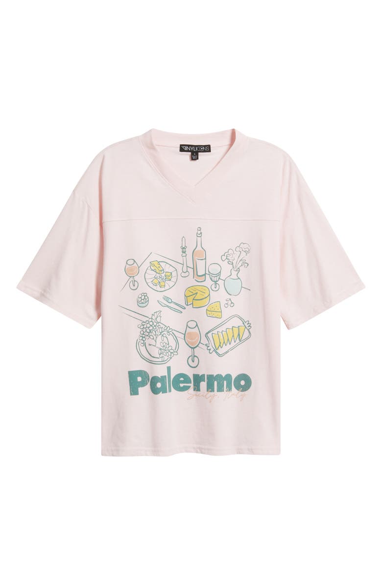 Vinyl Icons Palmero Graphic T-Shirt, Alternate, color, Pink