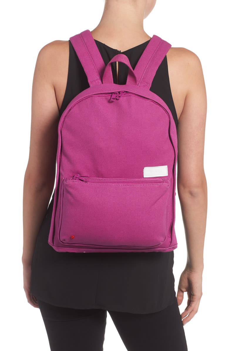 STATE Bags Slim Lorimer Water Resistant Canvas Backpack, Alternate, color,