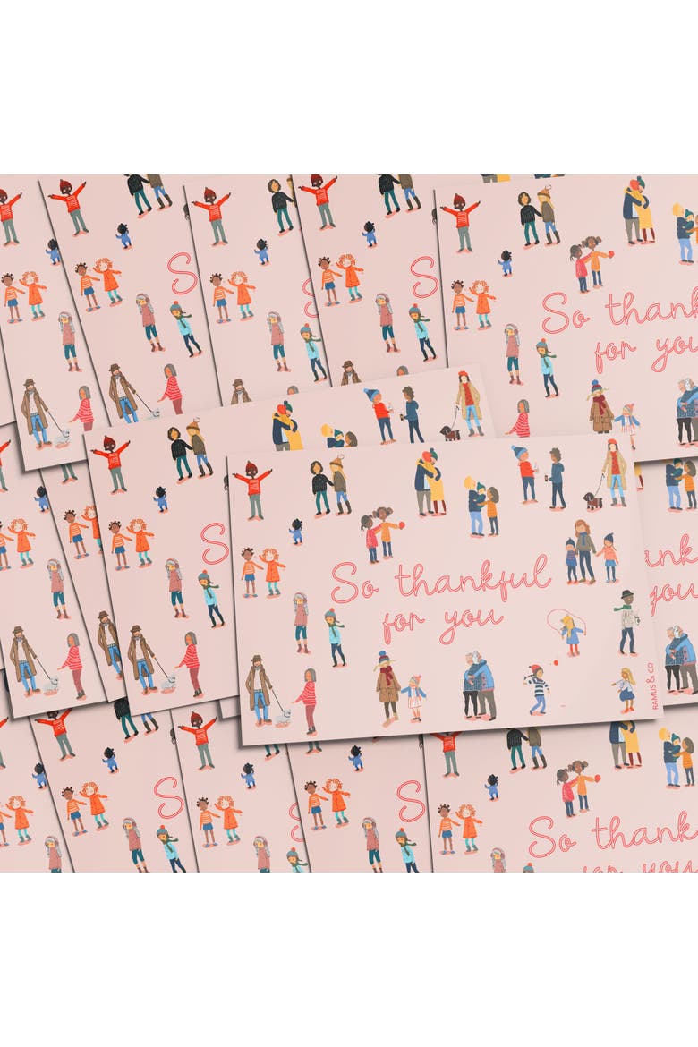 Fall/Thanksgiving Postcard 20-Pack "Thankful People", Alternate, color, Multi-Pack
