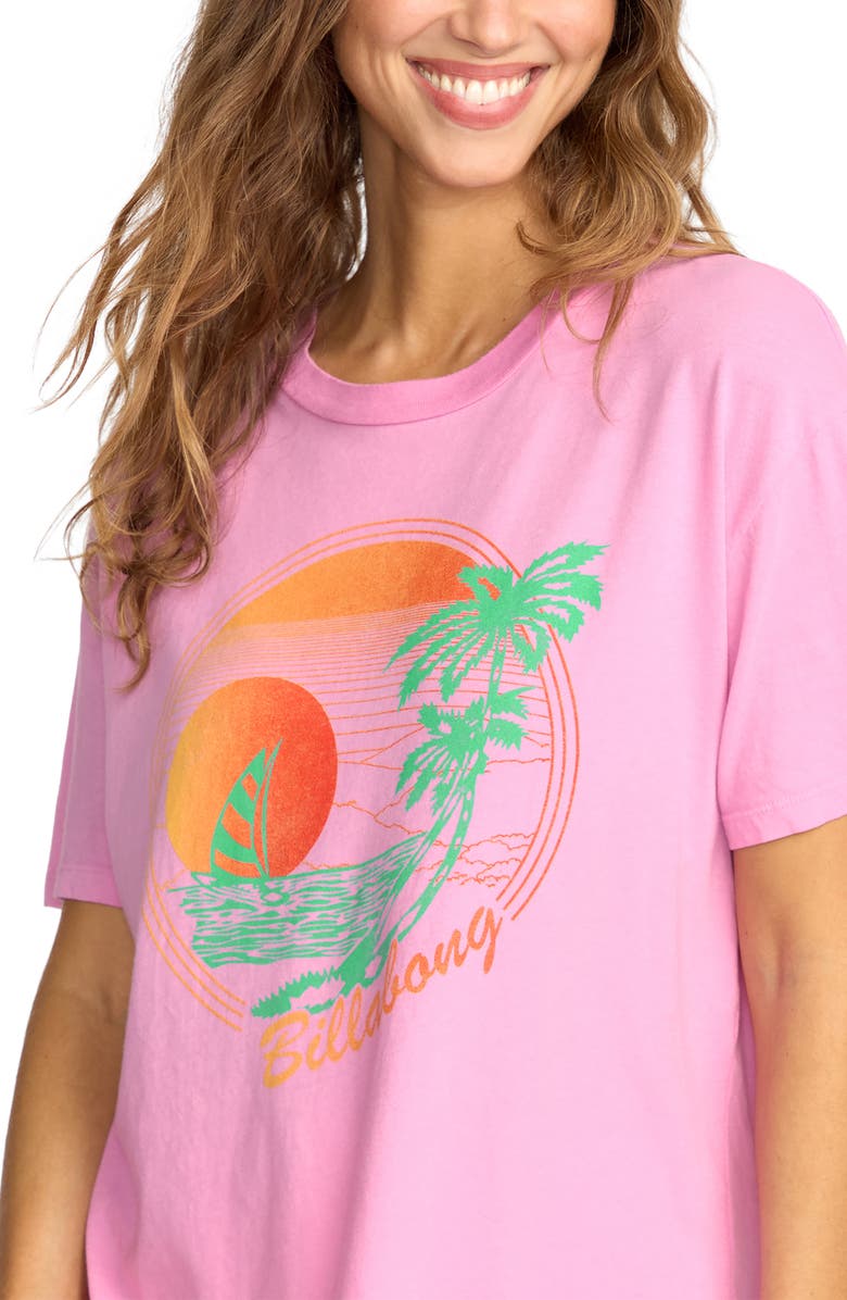 Billabong Bright New Day Cotton Graphic T-Shirt, Alternate, color, 