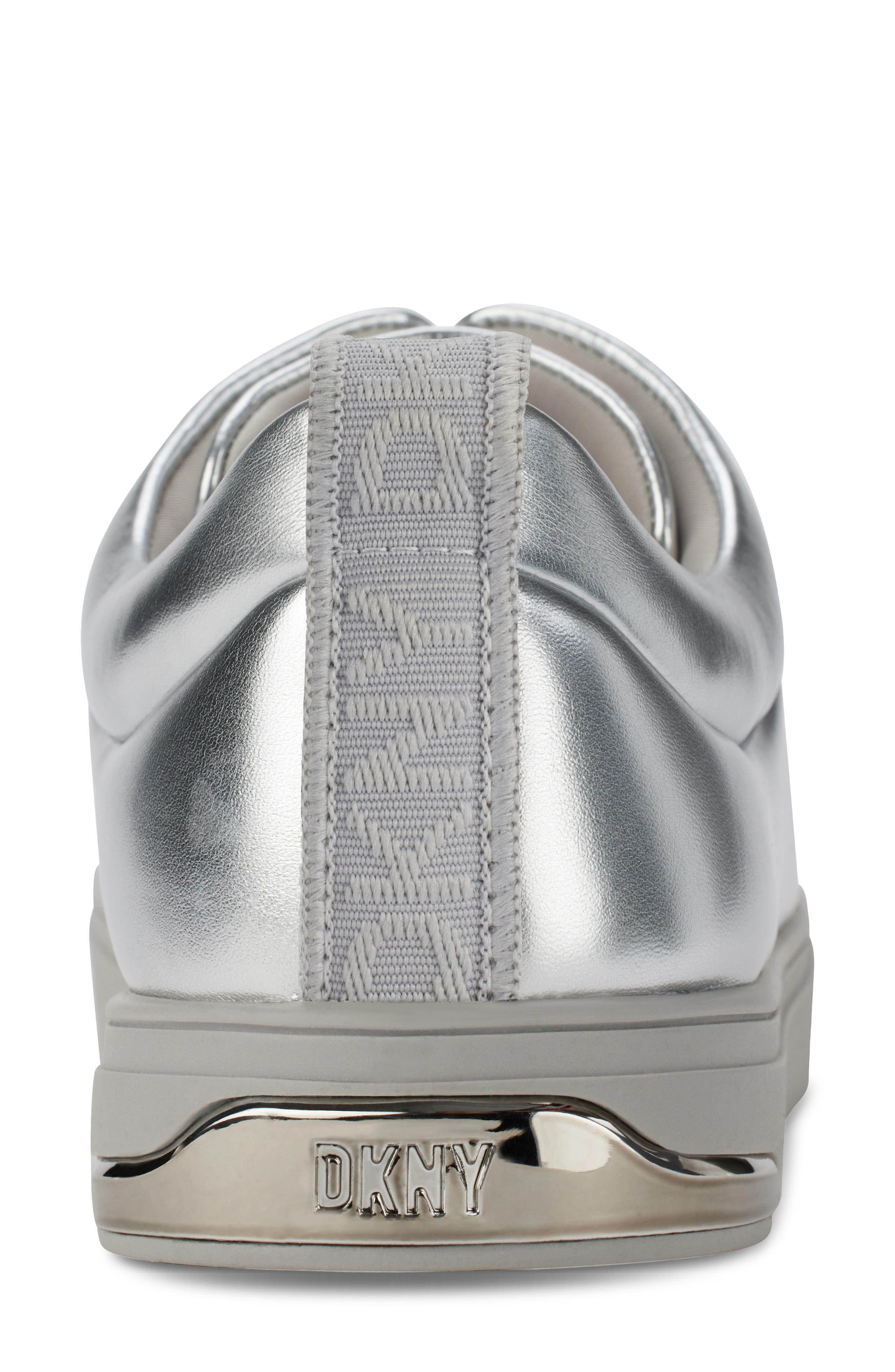DKNY Abelina Sneaker, Alternate, color, Silver