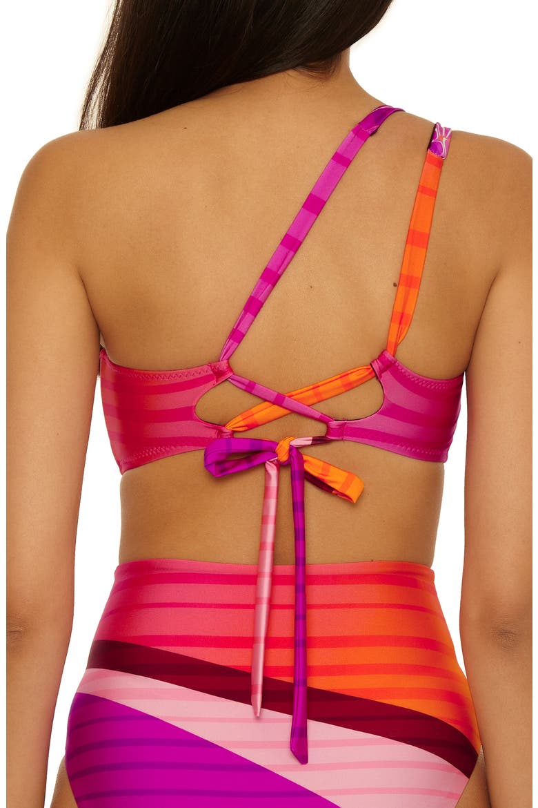 Rhodes Asymmetric Strappy Bikini Top, Alternate, color, MULTI