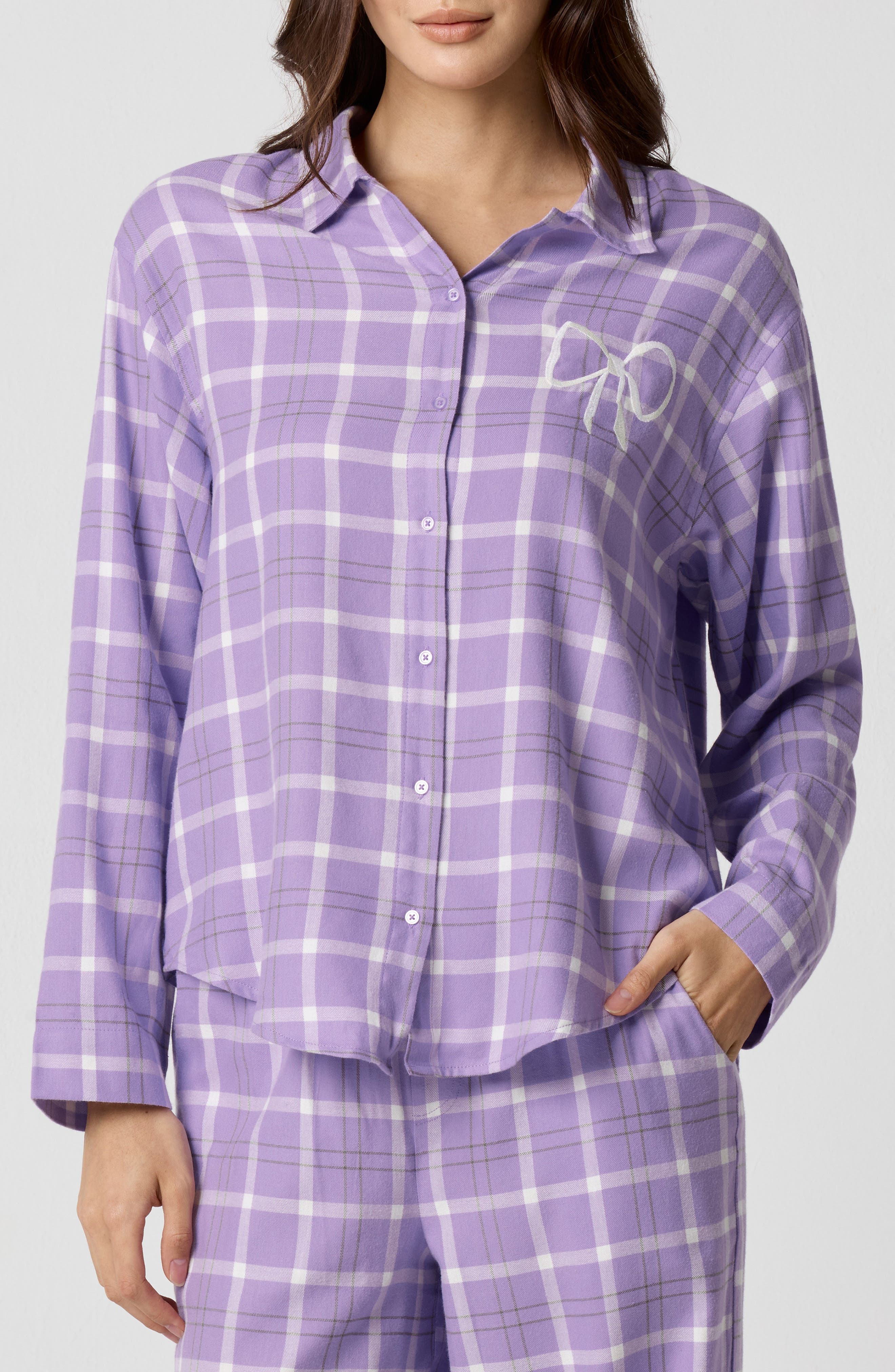 Florence by Mills Cozy Flannel Sleep Shirt