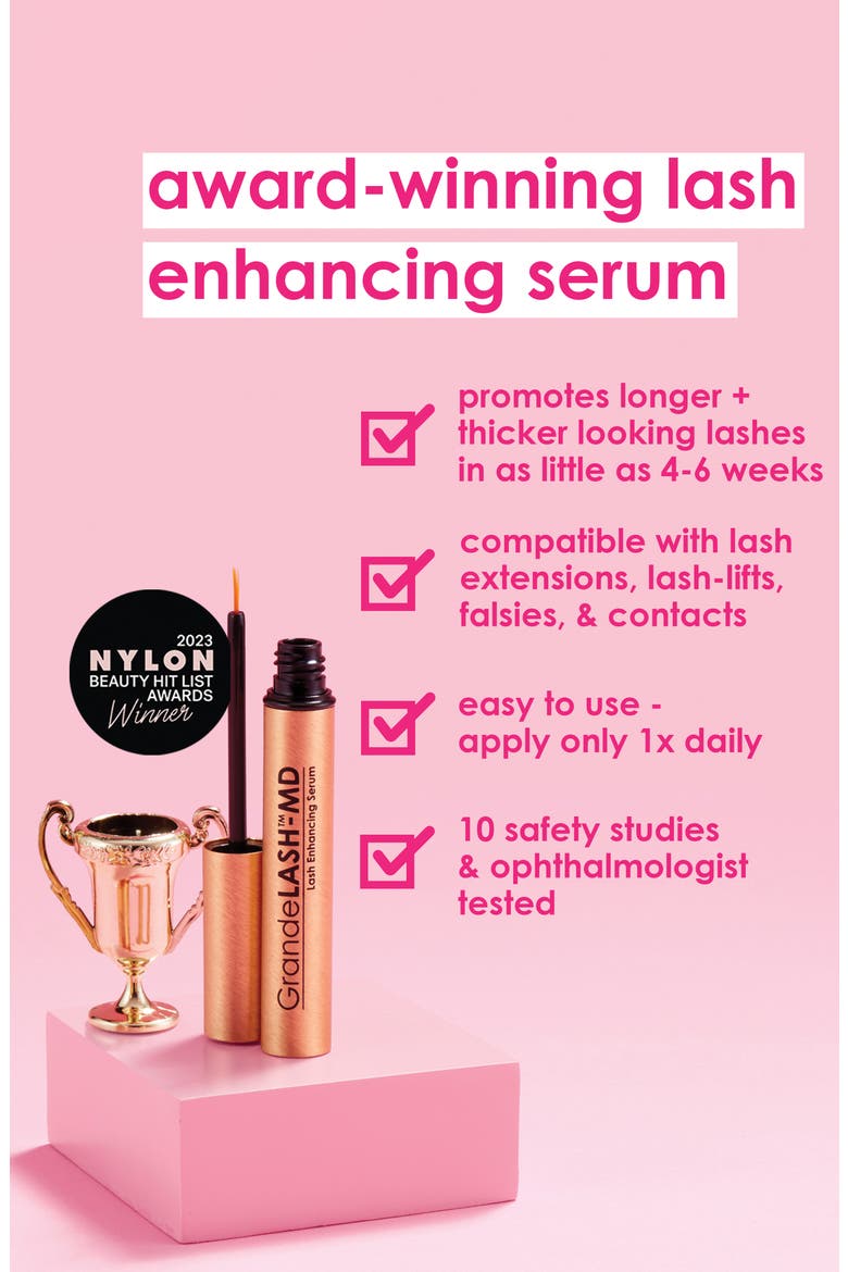 GrandeLASH-MD Lash Enhancing Serum, Alternate, color, CLEAR