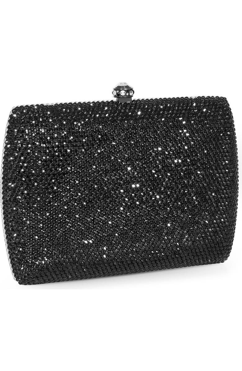 DOLLI Sage Two-Tone Crystal Clutch, Alternate, color,